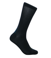 Soy Diagonal Stripe Dress Sock